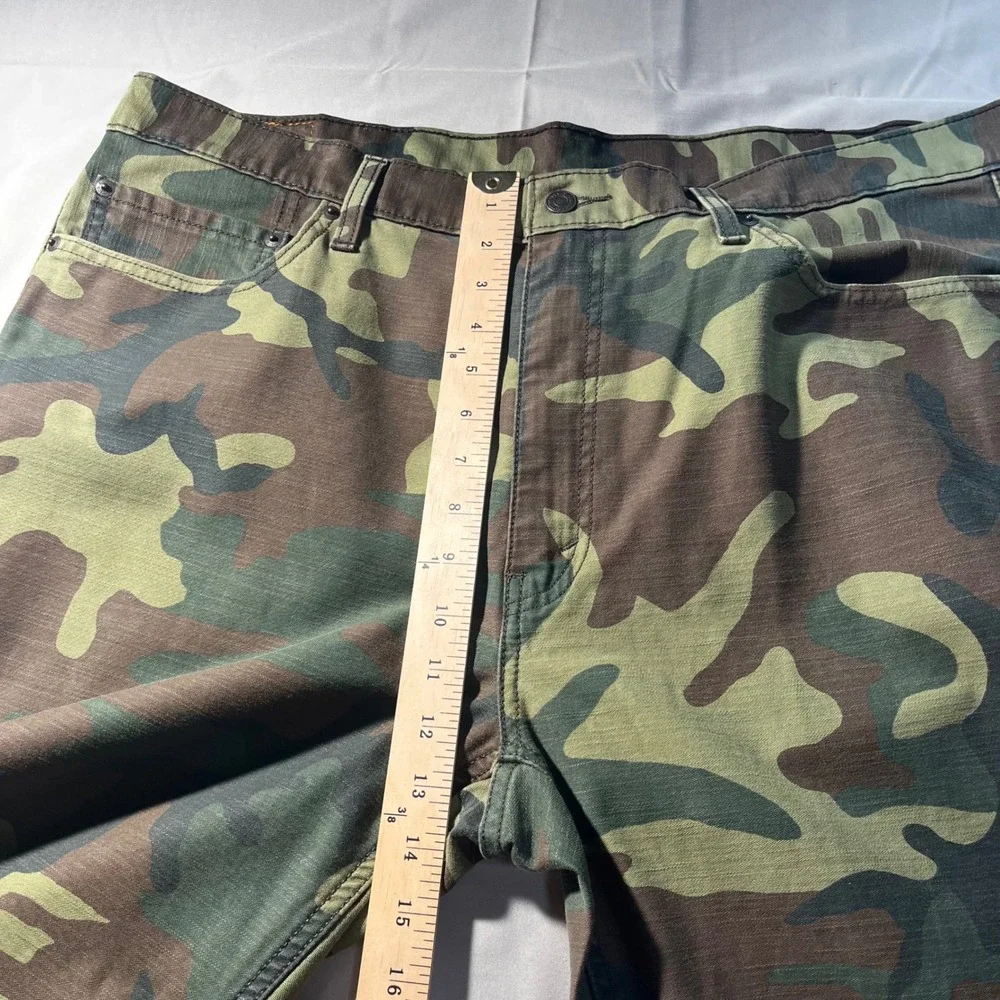 Levi's Pants 541 Athletic Taper Mens 40x29 Camo Cotton Streetwear Military